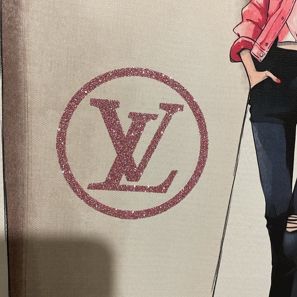 Lux inspired LV NIKE COFFEE GIRL ART - Picture 3 of 5